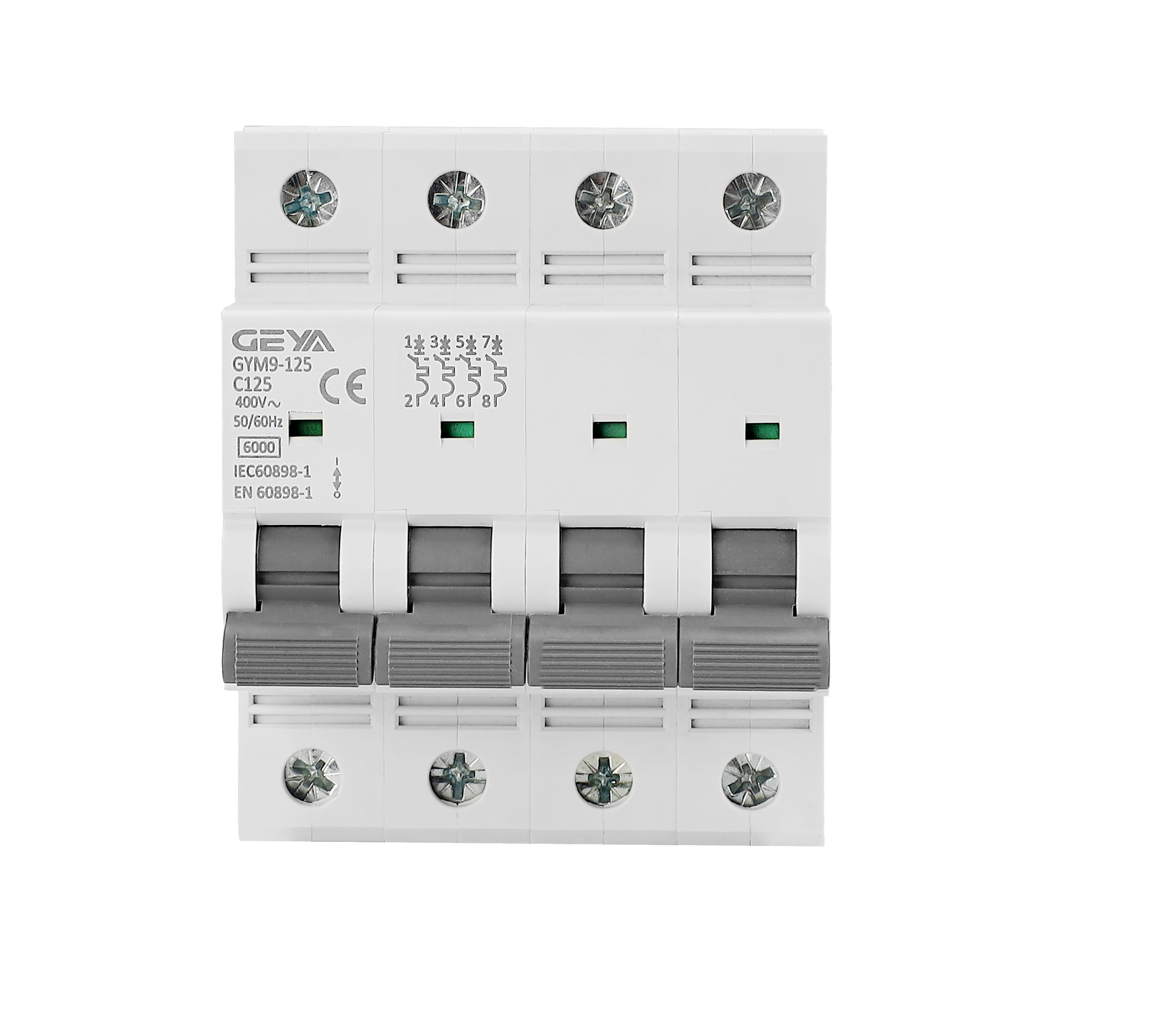 GEYA MCB 4POLE 20-40 Amp AC - Image 2