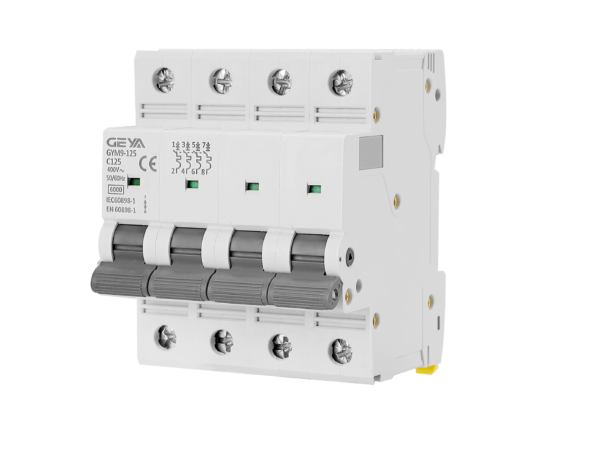 141A0283 GEYA MCB 4POLE 20-40 Amp AC