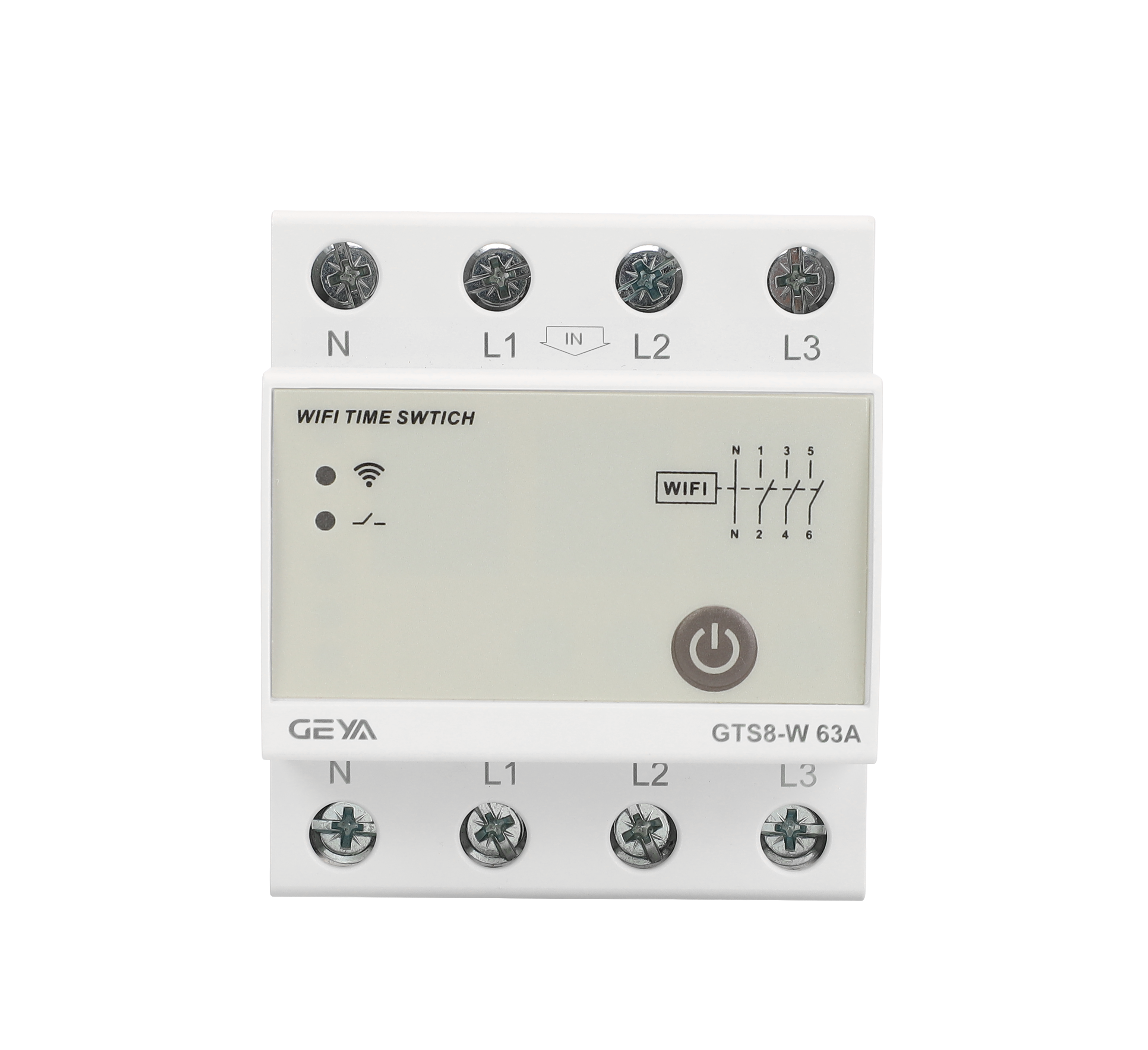 GEYA Wi-Fi Time Switch 4P 63 Amp AC - Image 2