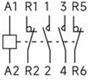 GEYA Modular Contactor 4P 2NO2NC 63 Amp AC - Image 4