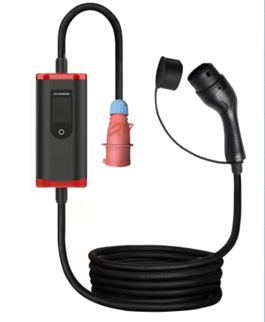 EV Wi-Fi Portable Charger, 7M GBT Gun, ECC plug (7KW)