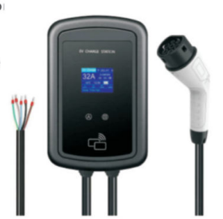 EV WiFi GBT 7M Cable Gun, Wall Charger 7KW