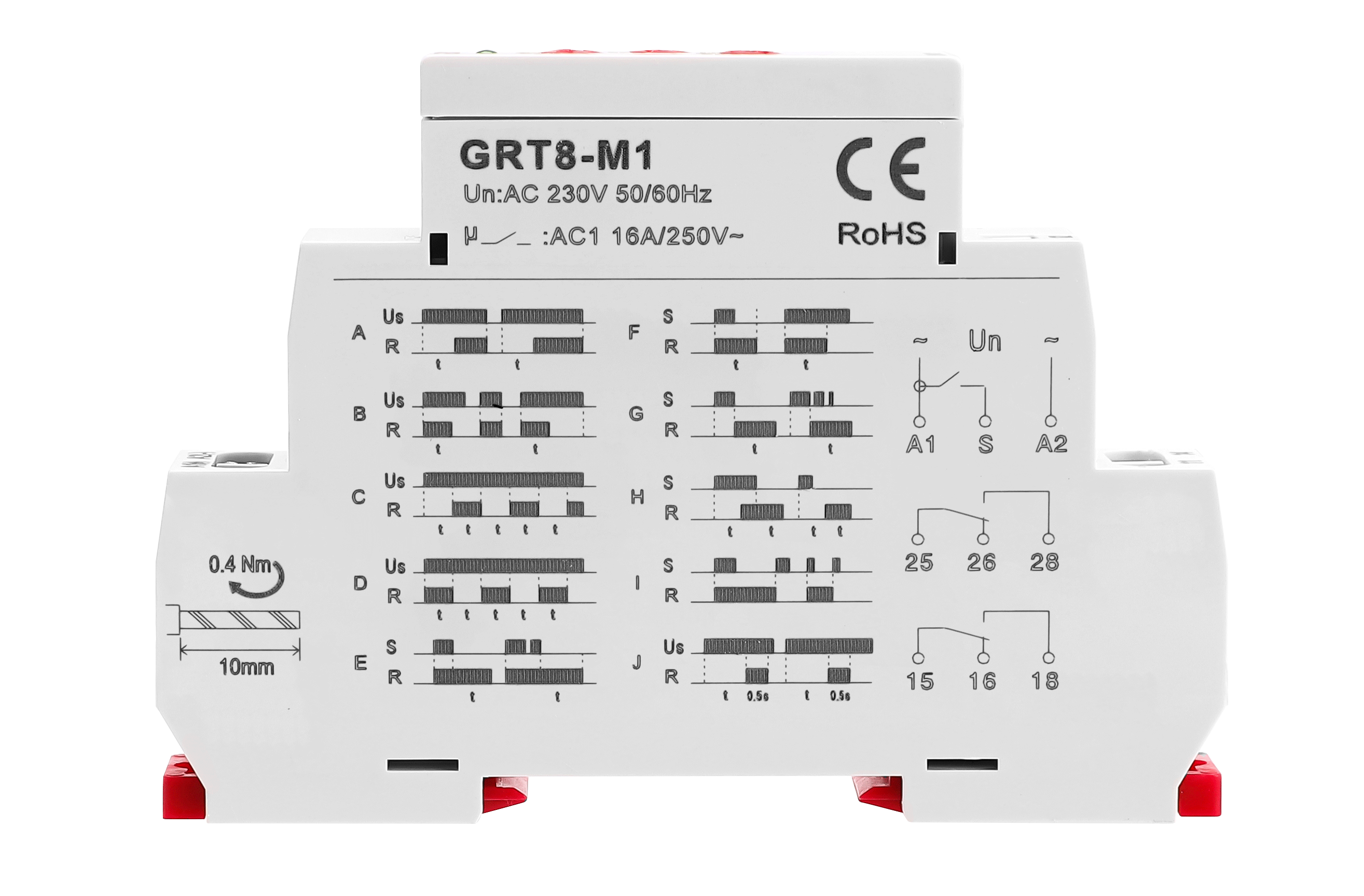 GEYA Multifunction Time Relay 16 Amp AC - Image 3