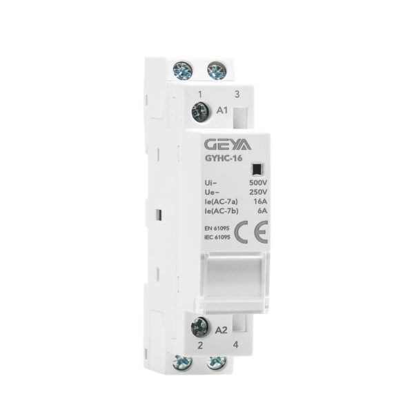 GYHC-16-2P-2NO-2 GEYA Modular Contactor 2P 1NO1NC 63 Amp AC