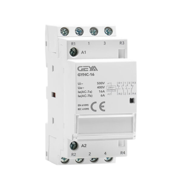 GYHC-16-4P-2NO2NC-2 GEYA Modular Contactor 4P 2NO2NC 63 Amp AC