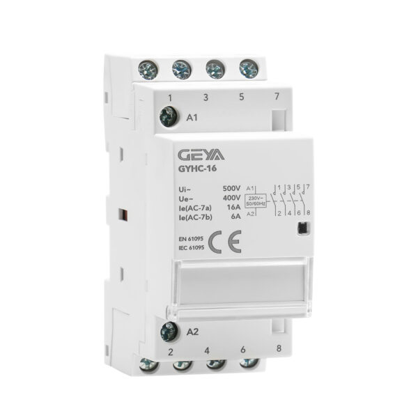 GYHC-16-4P-4NO-2 GEYA Modular Contactor 4POLE 4NO 63 Amp AC