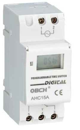 OBCH15A OBCH Digital Timer 2IN/3OUT 15 Amp AC
