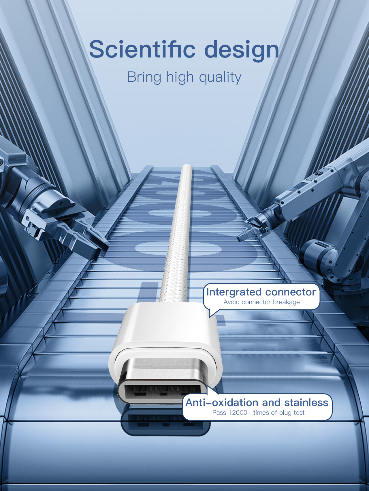 LDNIO LC901C/LC902 - 2M 65W Data Cable - Image 2