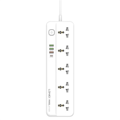 LDNIO SC5415 5 AC Outlets Universal Power Strip