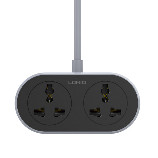 LDNIO SC2018 2 Outlet Universal Extension Power Socket 5/10 M