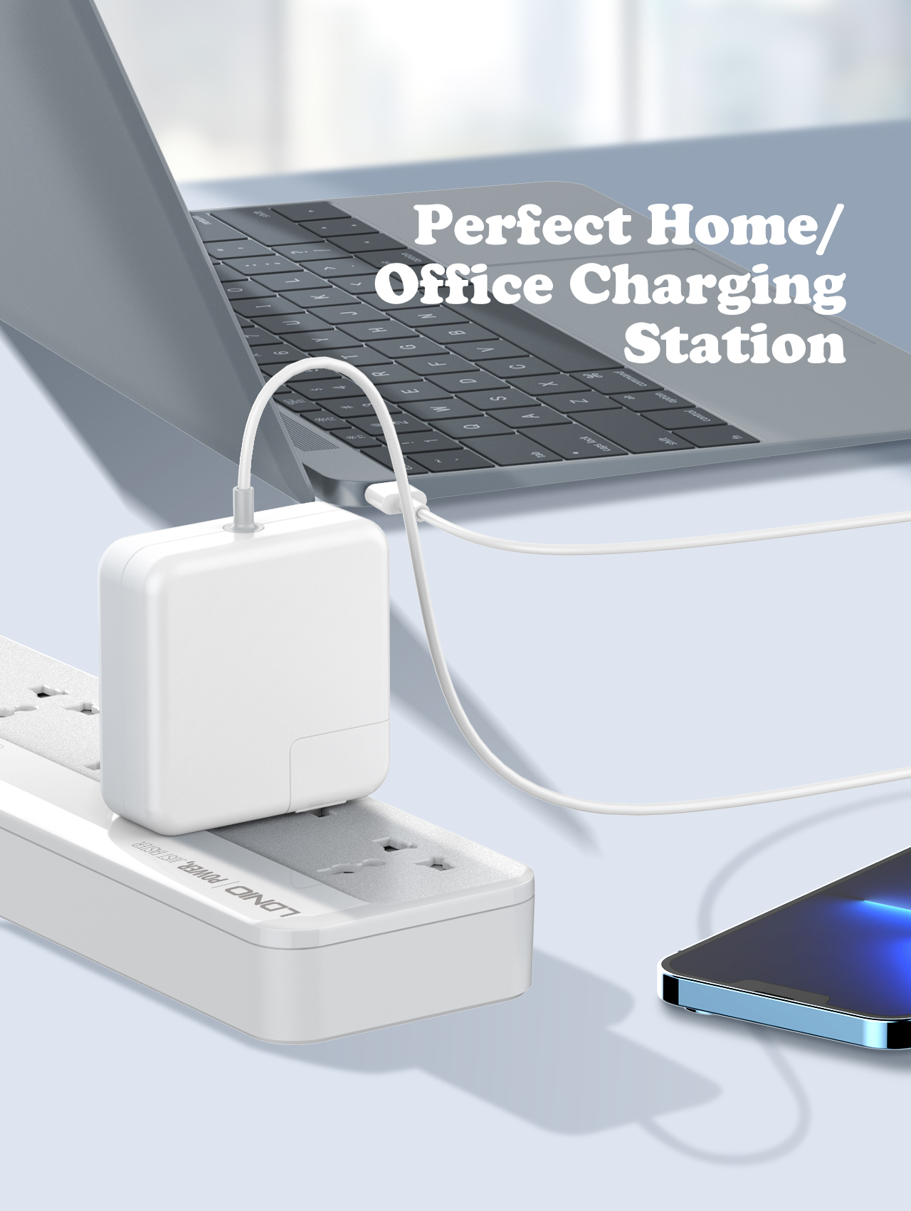 LDNIO SC5415 5 AC Outlets Universal Power Strip - Image 6