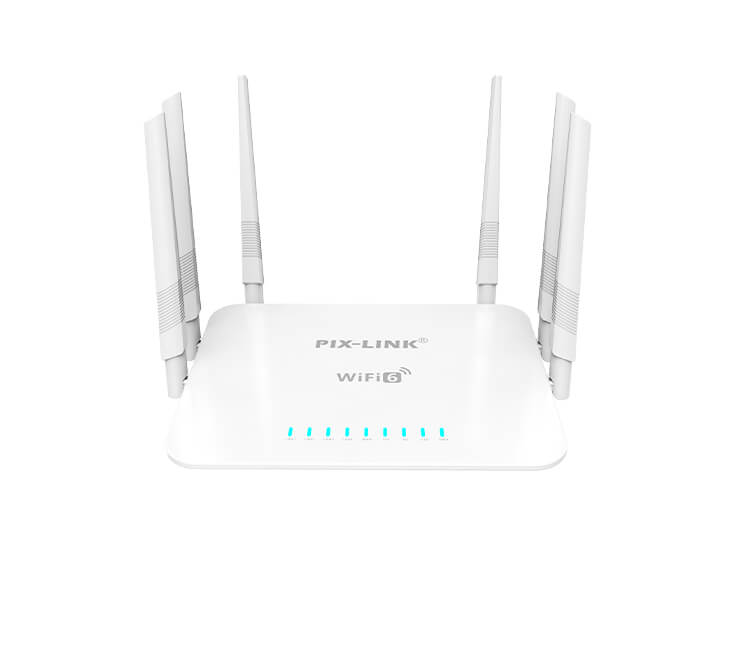 PIX-LINK WiFi-6 Smart Router AX 3000 Mbps 2.4/5.8 Ghz