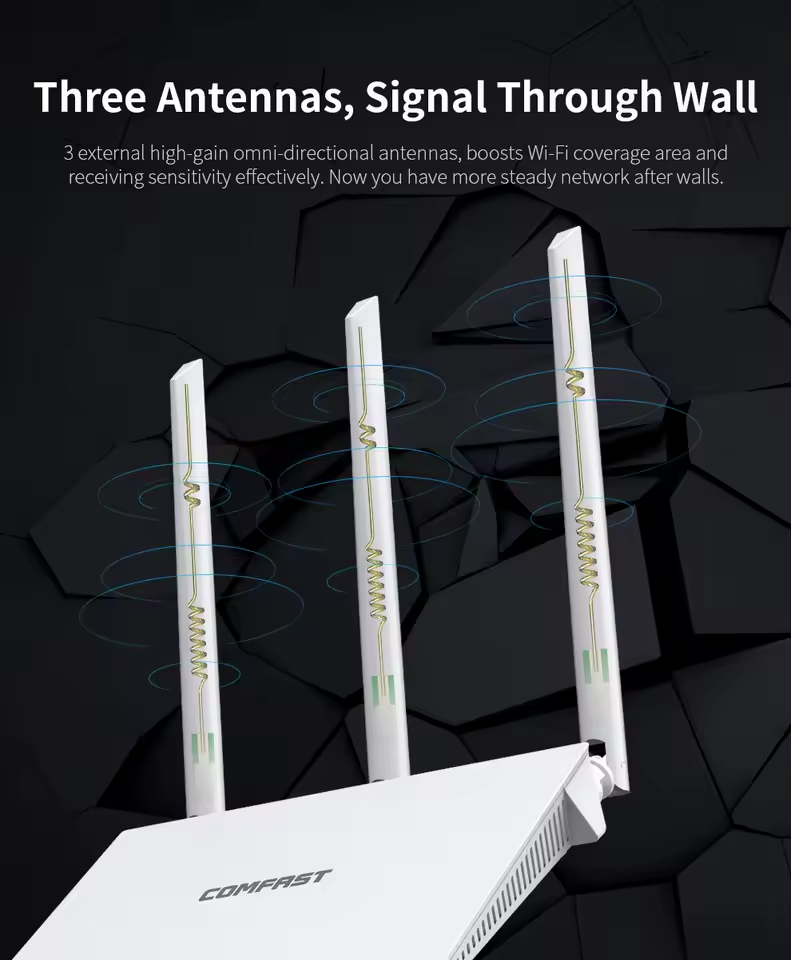 COMFAST Wi-Fi Router 300Mbps 2.4 GHz - Image 3