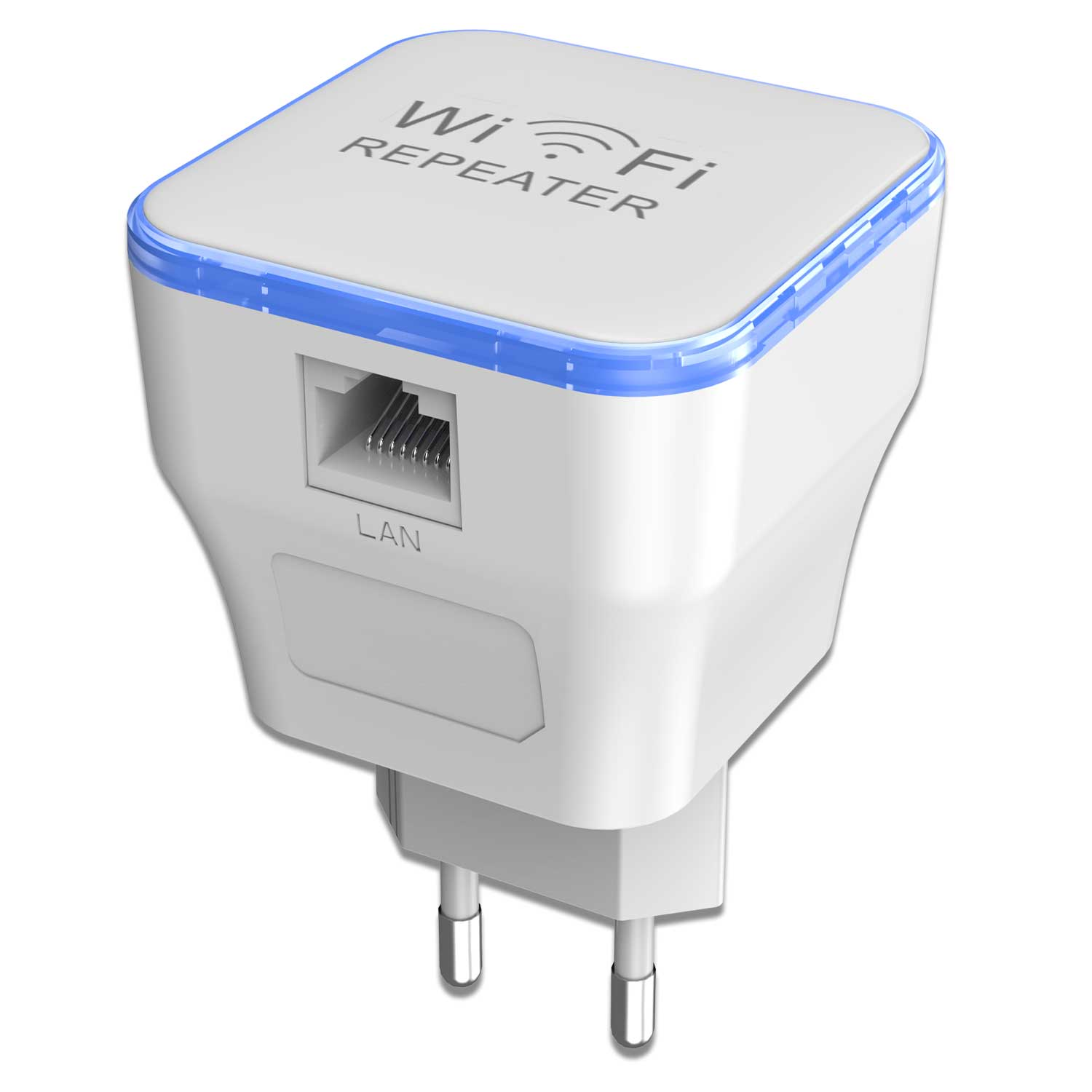 PIX-LINK Wi-Fi 300 Mbps, 2.4 Ghz Repeater with Ethernet Port