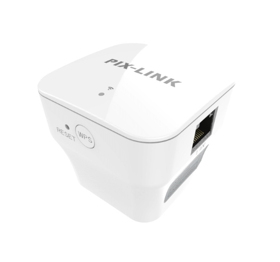 PIX-LINK Wi-Fi Extender 300 Mbps, 2.4 Ghz with Ethernet port