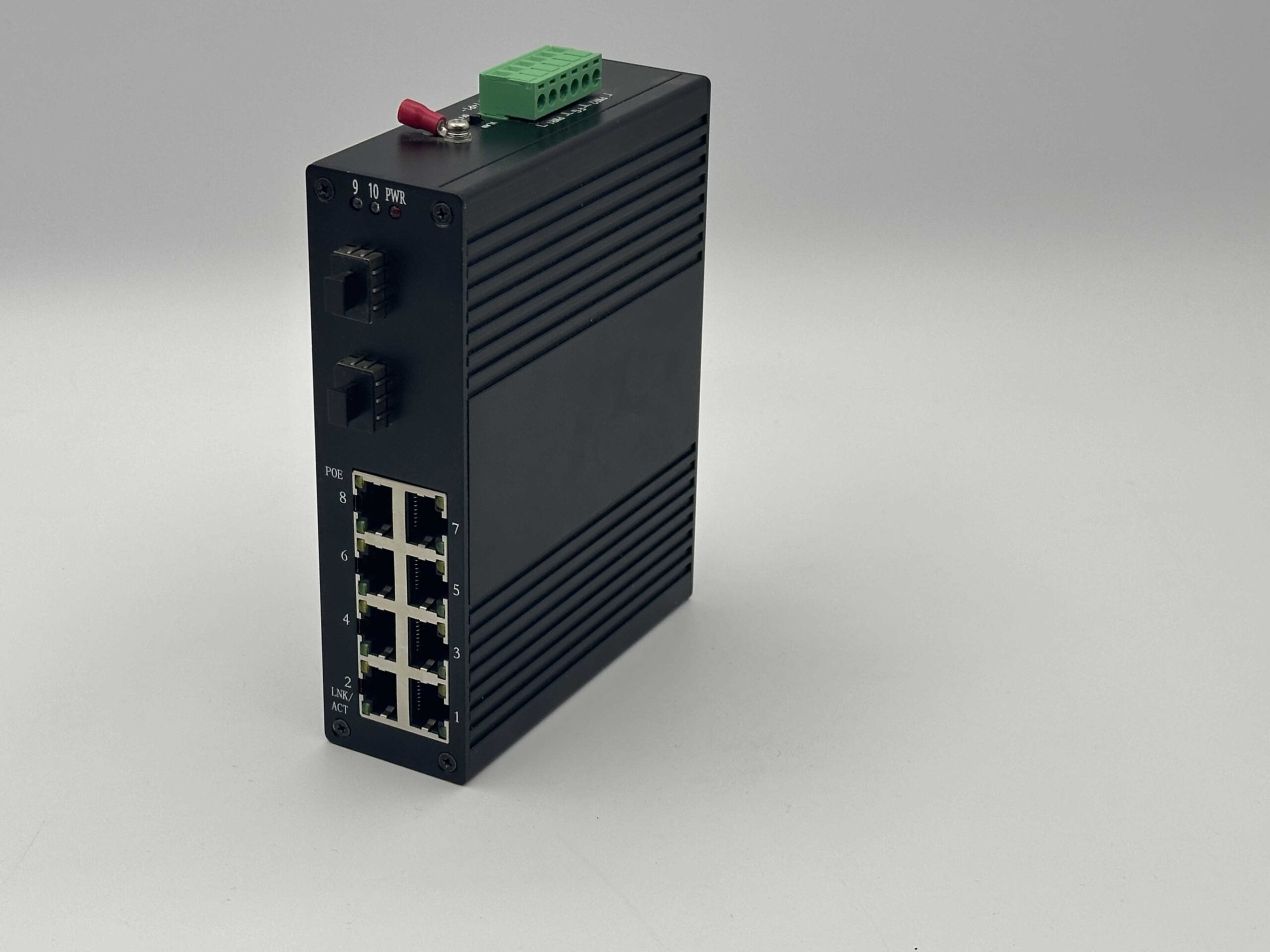 Industrial Grade Web Managed Switch 8 GE POE ports + (2 GE + 2 SFP) Uplink - Image 2