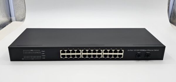 Web Managed Switch 24 GE ports + 2 GE SFP Uplink