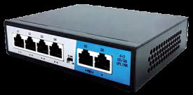 Unmanaged Switch 4 GE POE Ports + 2 GE Uplink