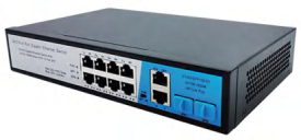 Unmanaged Switch 8 GE POE Ports + (2 GE+2 SFP) Uplink