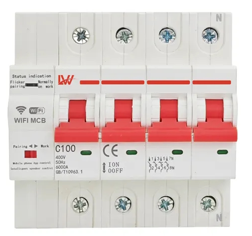 1 LW Wi-Fi MCB Breaker (ON/OFF) and Metering AC 3-4P 100A