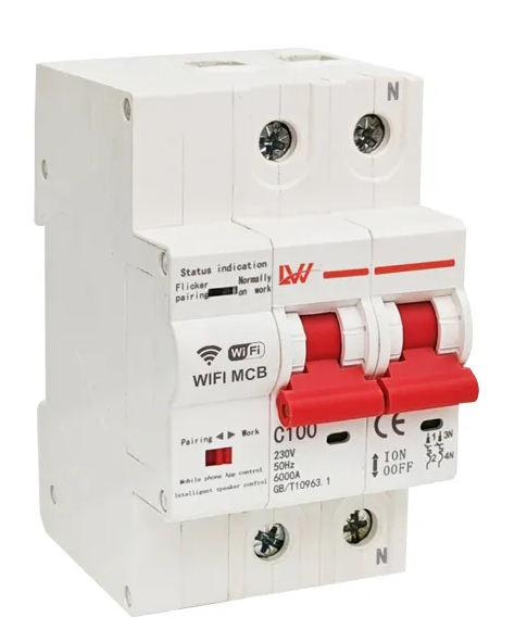 LW Wi-Fi MCB Breaker (ON/OFF) and Metering AC 2P 63A - Image 2
