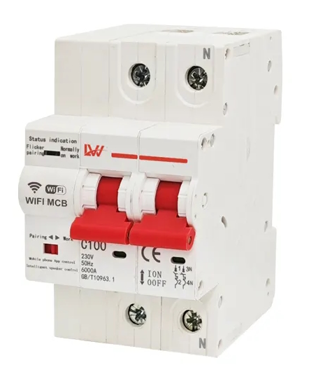 LW Wi-Fi MCB Breaker (ON/OFF) and Metering AC 2P 63A - Image 3
