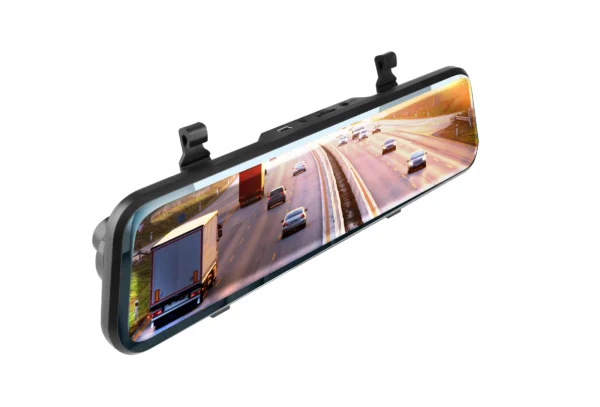 3 Full HD Touch Screen Front/Rear View Mirror 10.99" dual channel recorder