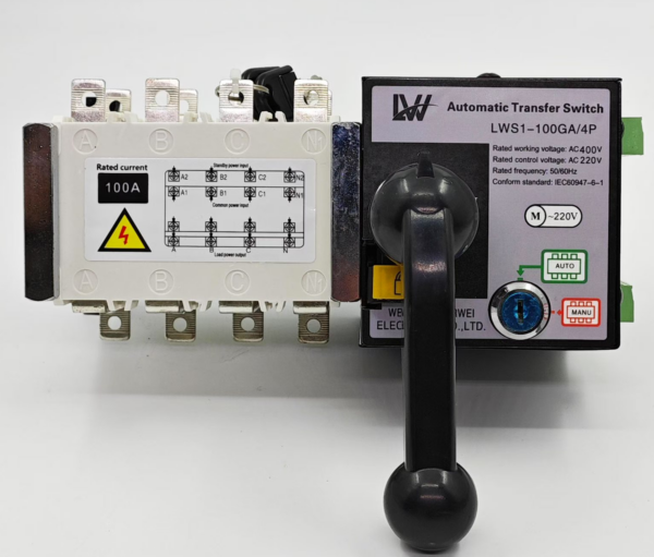 360_pic4 LW ATS Dual Power Supply with fire protection 4P 100A LWS1-100GA/4P