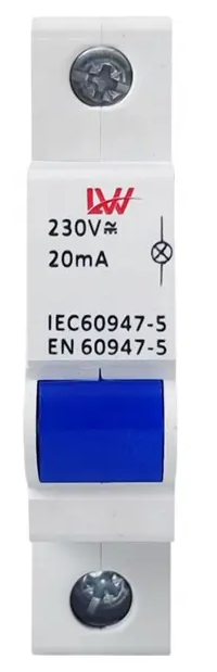 LW One LED Signal Lamp 18mm DIN-Rail - Image 3