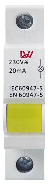 LW One LED Signal Lamp 18mm DIN-Rail - Image 4