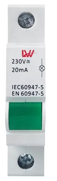 LW One LED Signal Lamp 18mm DIN-Rail - Image 5