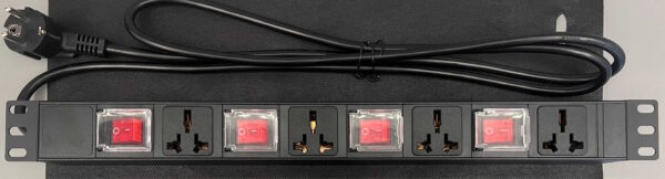 921 Power PDU 4 Universal Socket & 4 Switches (ON/OFF) 16A