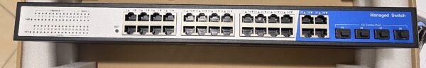 WEB Managed Switch 24 GE Ports + (4 GE + 4 SFP) Uplink